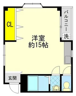 メゾンドユン【301号室】の間取り