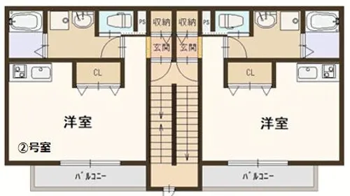 ジェイドコート朝日【301号室】の間取り