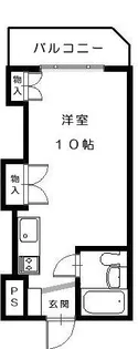 ホワイトヒルハウス【1階】の間取り