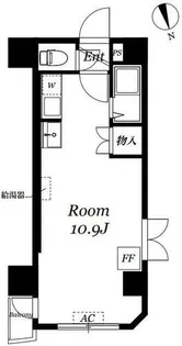 パークヒルズ文京台【7階】の間取り
