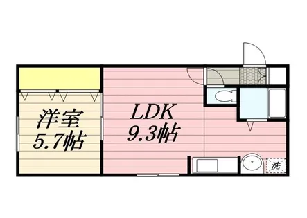パトラス白石【0405号室】の間取り