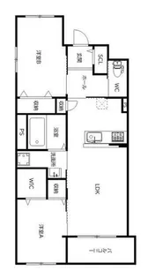Mitte【505号室】の間取り