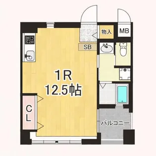 VARI HOUSE【6階】の間取り