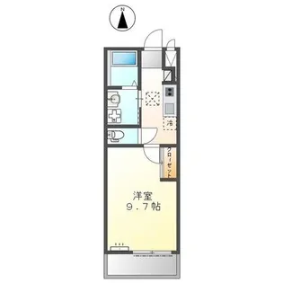 ポルテ ボヌール【2階】の間取り