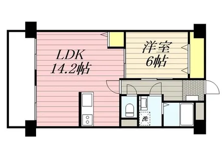 ロマネスク大名【0508号室】の間取り