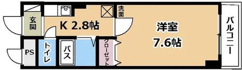 アバンギャルド【3階】の間取り
