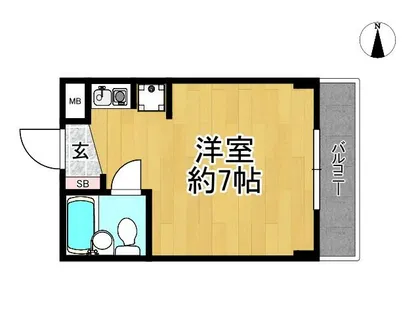 エルレーヴ魚崎【3階】の間取り