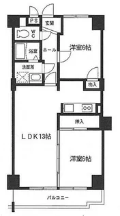 サンシティ千代田A棟【905号室】の間取り