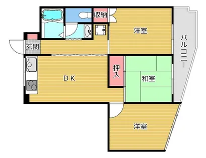 一宮館【2階】の間取り