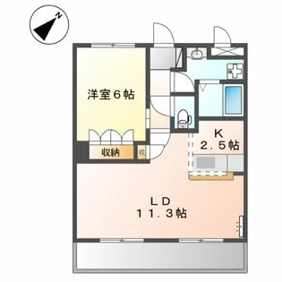 ルミエール【2階】の間取り