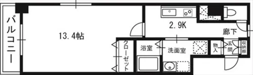 S-FORT札幌N15【3階】の間取り