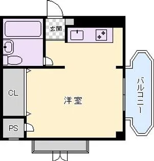 ガーデンハイツ【207号室】の間取り
