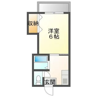 サクセスホワイト【102号室】の間取り