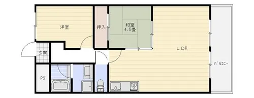 ライゼックス長浜 Ⅱ【106号室】の間取り