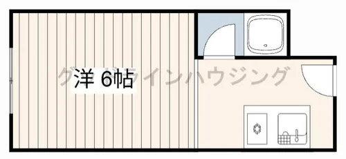 千鳥川ドミトリー【2階】の間取り