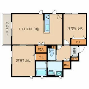 Maison Arcadia【1階】の間取り
