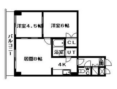 アルカディア33【5階】の間取り