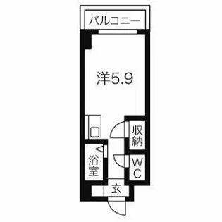 クレールショーワⅣ【3階】の間取り