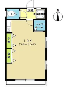 本庄ハウス【3階】の間取り