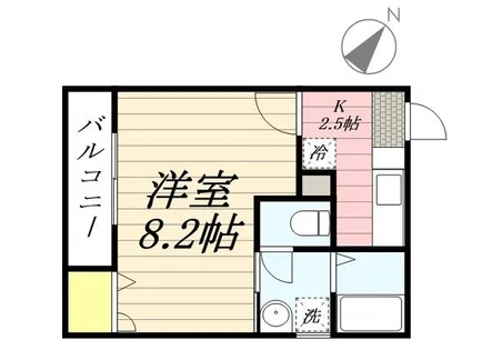 リブレアタウン井尻E棟【1階】の間取り