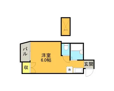 ソレーユ大橋【0102号室】の間取り