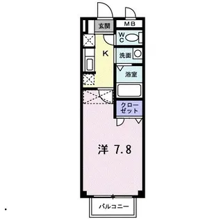 プランドールA【1階】の間取り