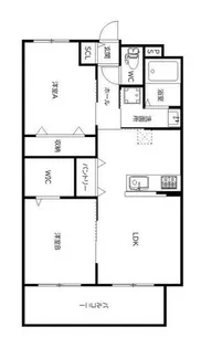 Mitte【302号室】の間取り