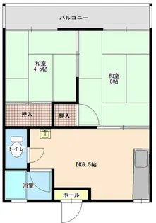 コーポ西垣2【203号室】の間取り