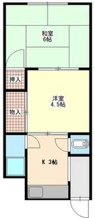 大道文化【202号室】の間取り