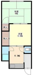 大道文化【202号室】の間取り