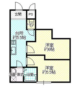 池島ビル【301号室】の間取り