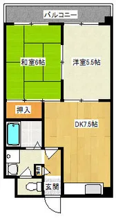 アンセルモ西明石【4階】の間取り