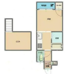 新日本パレス【203号室】の間取り