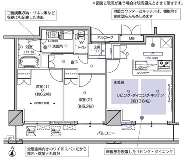 アートアルテール【14階】の間取り