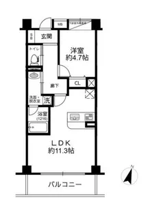 KITANO MAISON KOBE【2階】の間取り