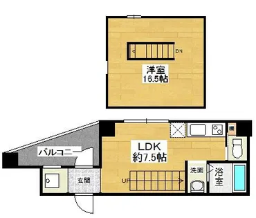 吉村ビル【4階】の間取り