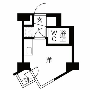 クリオ円山公園壱番館【3階】の間取り