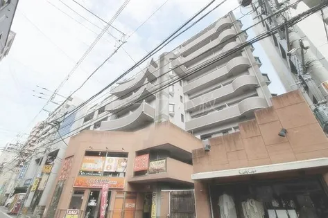 福岡県福岡市早良区西新5丁目【マンション】の外観