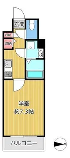 クオーレ三宮弐番館【11階】の間取り