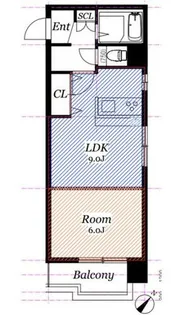 エクシード花園【501号室】の間取り