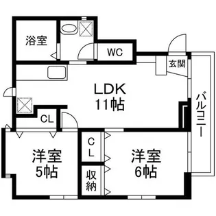 ファミリア浄心【2階】の間取り