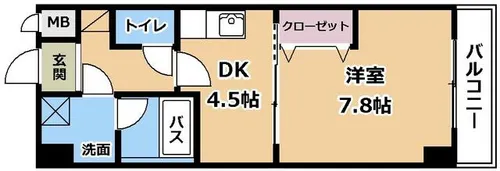 feliciaうさぎ【9階】の間取り