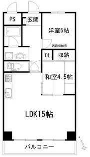 ベルトゥリー須磨【1階】の間取り
