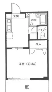 住吉西尾ハイツ【1階】の間取り
