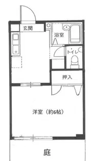 住吉西尾ハイツ【1階】の間取り