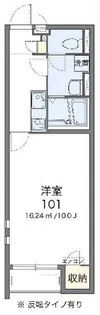 クレイノサンシャイン【102号室】の間取り