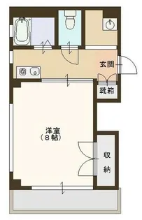 ドミール上野【2階】の間取り