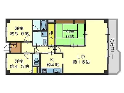 アピア1【11階】の間取り