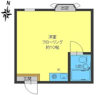 コーポジュン【2階】の間取り