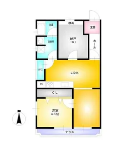 シャルム天白【2階】の間取り
